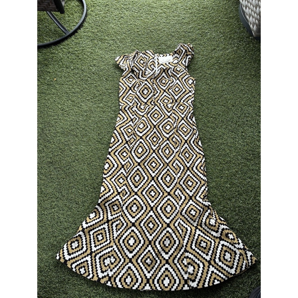 Anthropologie The Cecily Fit & Flare Sweetheart Dress Sz Plus‎ Medium 9B414
